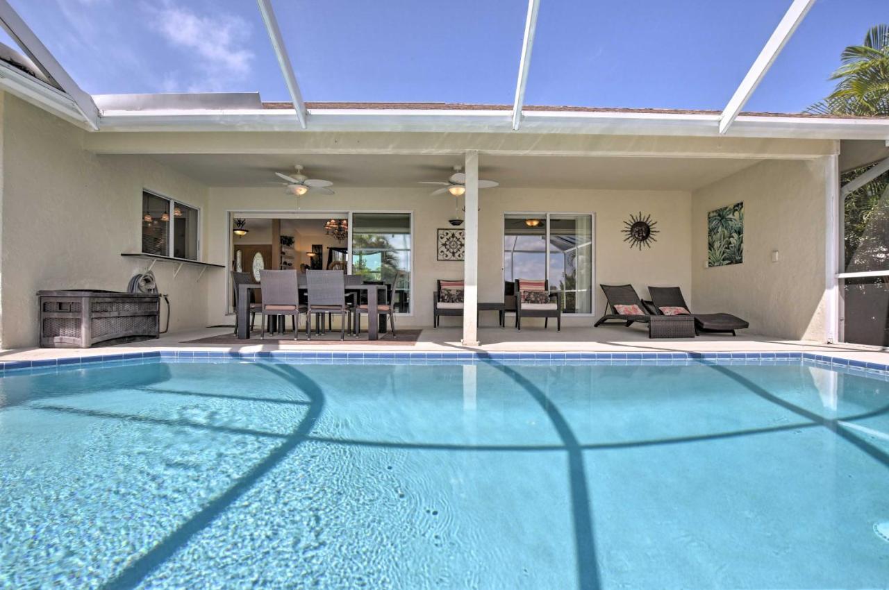 Canalfront Home With Private Saltwater Pool! Pulau Marco Luaran gambar