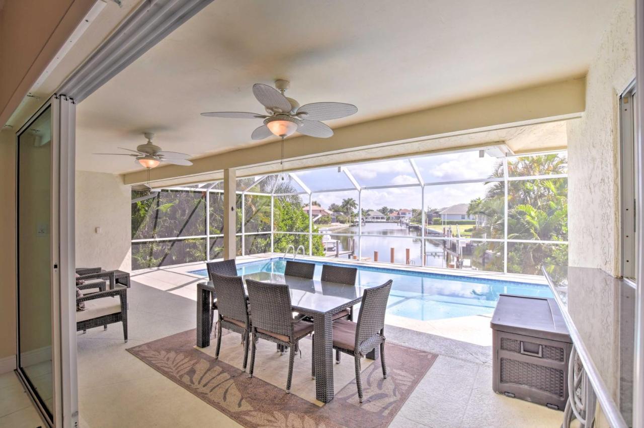 Canalfront Home With Private Saltwater Pool! Pulau Marco Luaran gambar