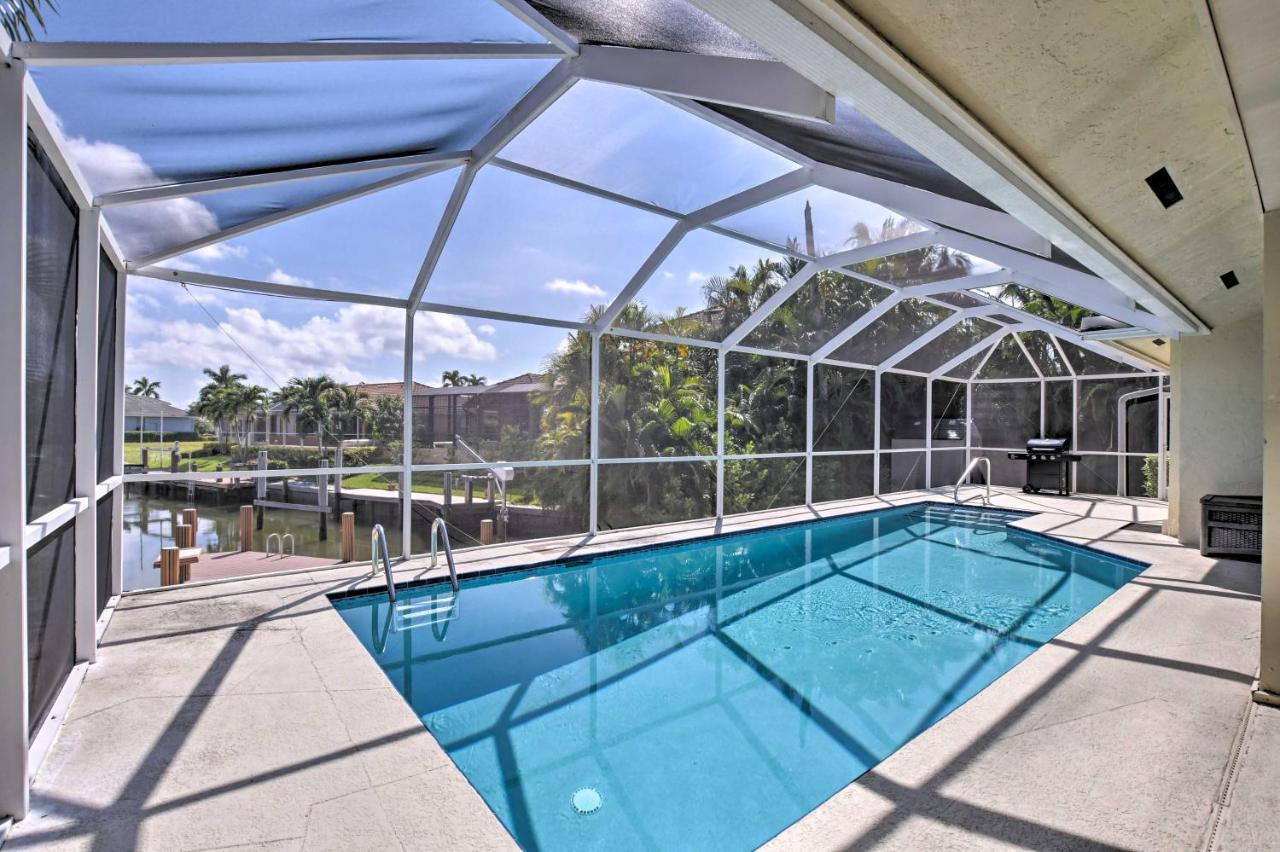 Canalfront Home With Private Saltwater Pool! Pulau Marco Luaran gambar