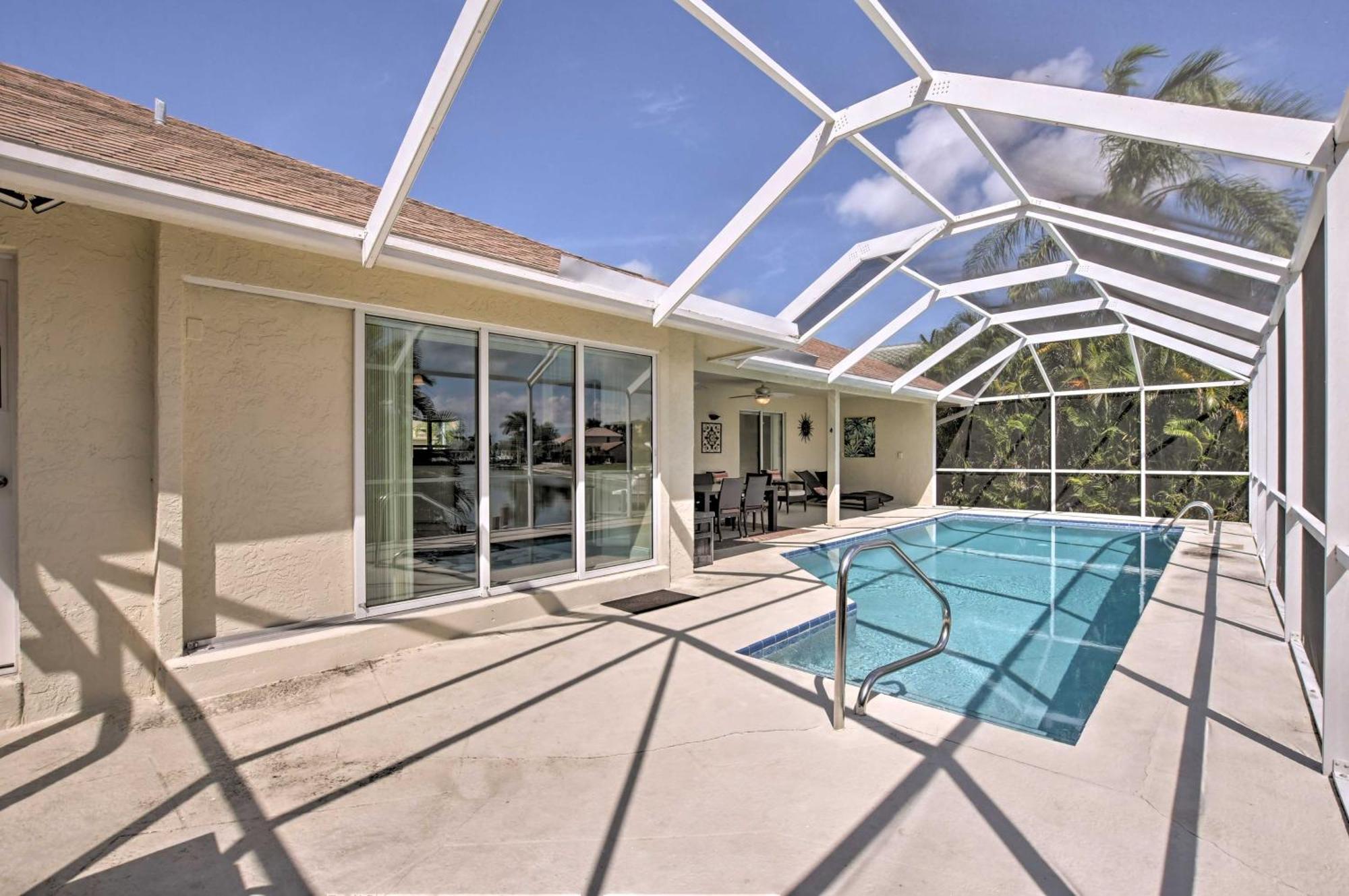 Canalfront Home With Private Saltwater Pool! Pulau Marco Luaran gambar
